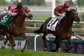 Thumbnail for Trade Storm Rallies to Win Ricoh Woodbine Mile
