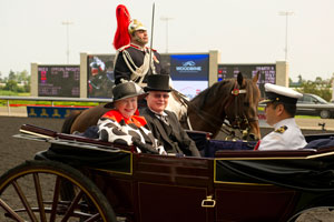 Queen's Plate Day Arrival Lieutenant Governor of Ontario Elizabeth Dowdeswell. Photo by Michael Burns Photography