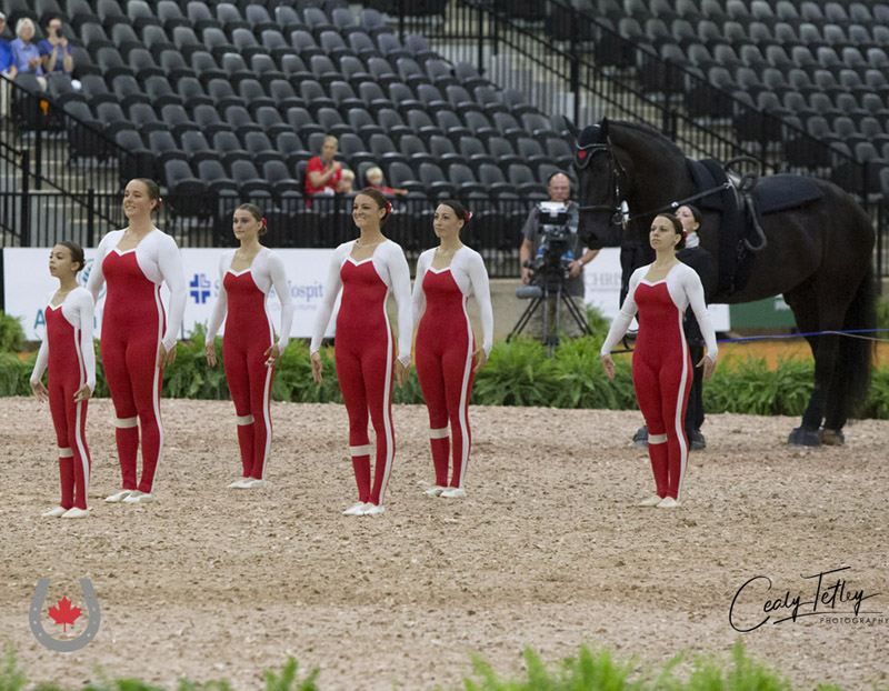 Thumbnail for Team Canada off to strong start in round one of Squad Competition at WEG