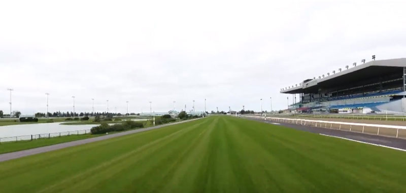 Woodbine's new turf course is nearly complete.