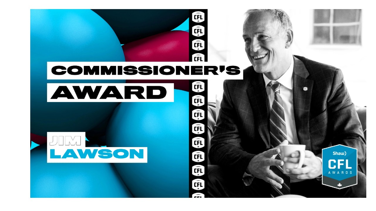 Thumbnail for Jim Lawson Receives Commissioner’s Award; Report Says He Will Step Down As CFL Chair