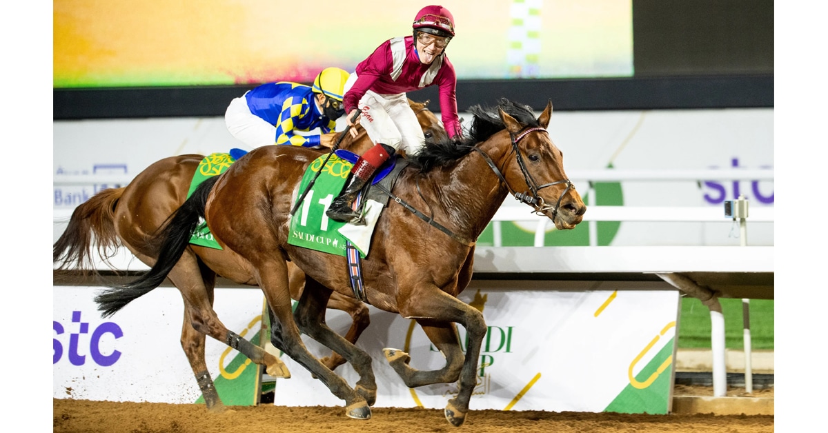 Thumbnail for Mishriff Runs Downs Charlatan in Saudi Cup; ‘Channel’ 2nd in Turf