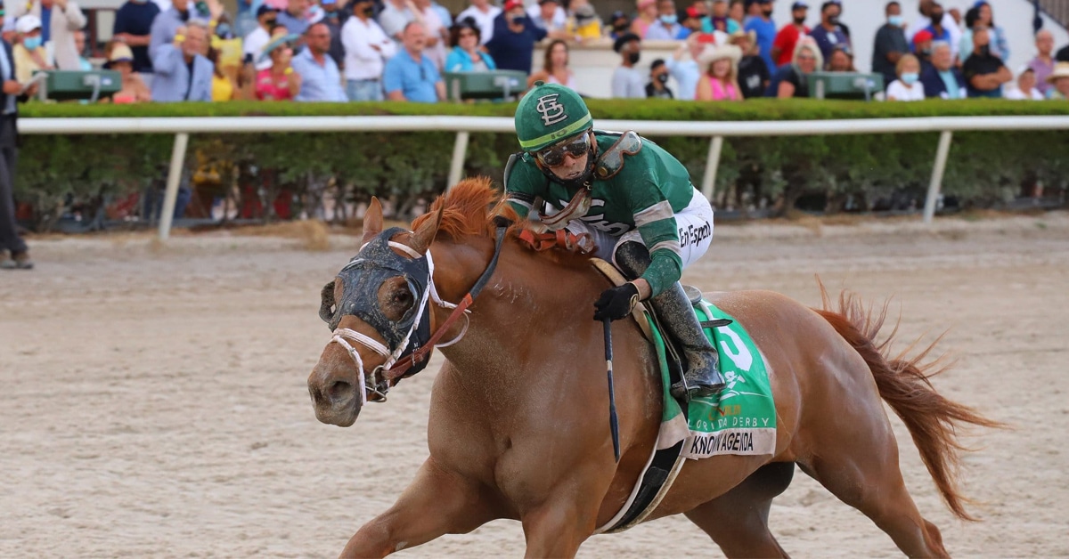 Thumbnail for Known Agenda Takes Florida Derby, Like The King Wins Jeff Ruby