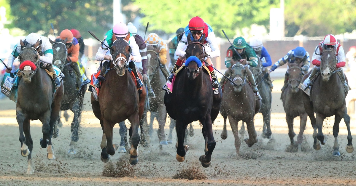 Thumbnail for Medina Spirit Leads All the Way to Give Baffert 7th Derby