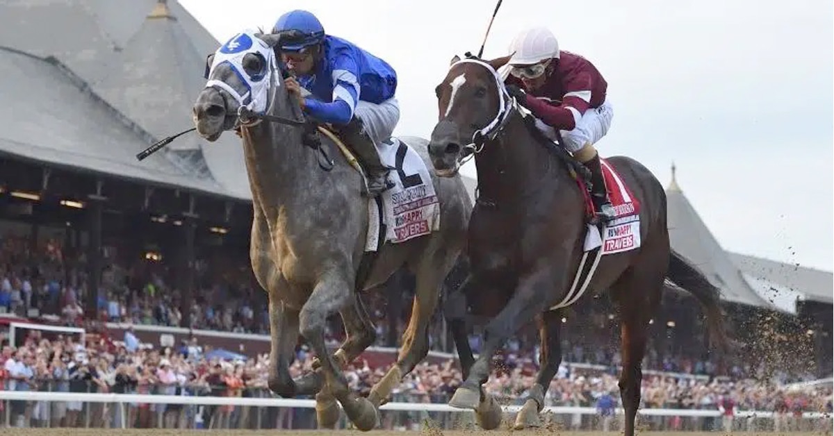 Thumbnail for No Stopping Essential Quality in Grade 1 Travers Stakes