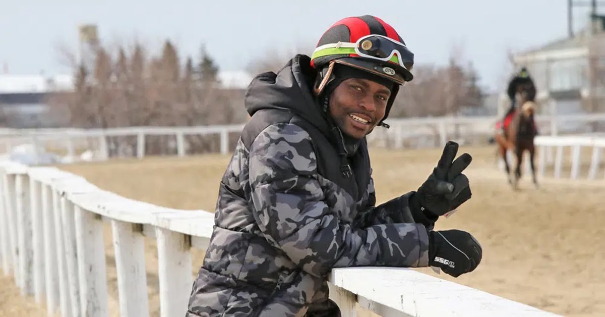 Thumbnail for Champion Jockey Antonio Whitehall Back at Assiniboia