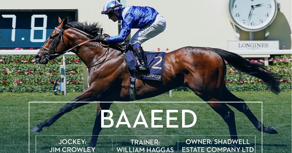 Thumbnail for Royal Ascot: Baaeed ‘the Best Since Frankel’ After Queen Anne Romp