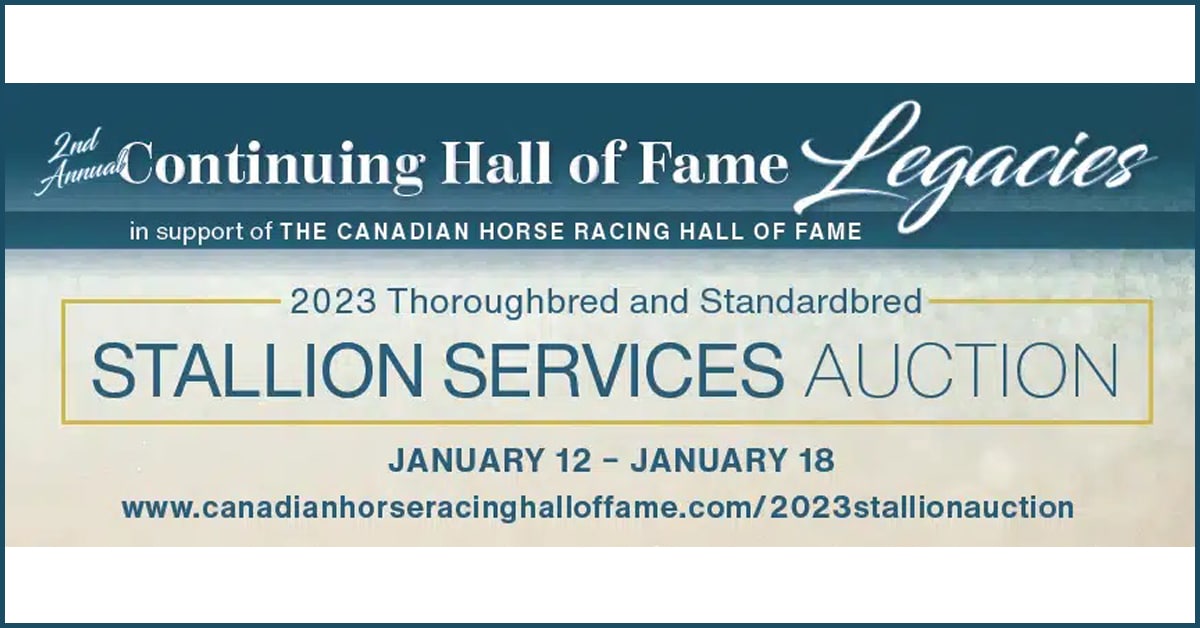 Thumbnail for Stallion Season Auction from Canadian Hall of Fame
