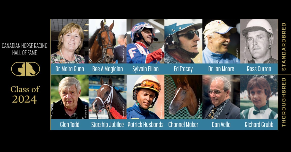 People and horses inducted into the CHRHOF