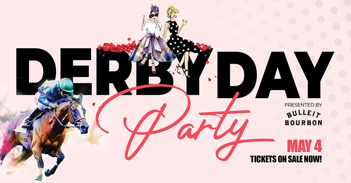 Derby Day Party poster.
